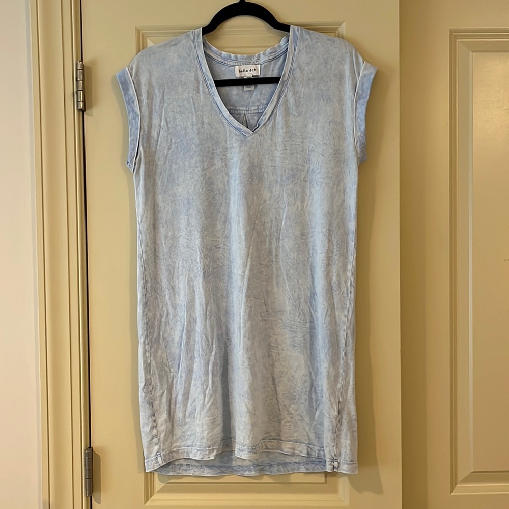 Bella Dahl Tshirt check dress